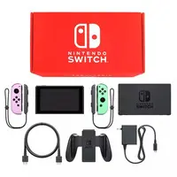 Nintendo Switch - Video Game Console (Nintendo Switch本体 カラーカスタマイズ [2019年8月モデル]/Joy-Con(L)パステルパープル/(R)パステルグリーン/Joy-Conストラップ：ブラック)