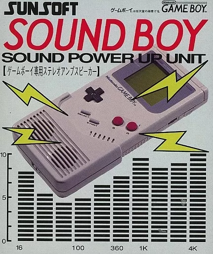 GAME BOY - Video Game Accessories (サウンドボーイ)