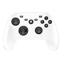 Nintendo Switch - Video Game Accessories - Game Controller (ゲーミングコントローラーPRO ホワイト (Switch/PC用))