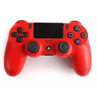 PlayStation 4 - Video Game Accessories - Game Controller (北米版 ワイヤレスコントローラ 新型 DUALSHOCK4(Magma Red)[CUH-ZCT2U])
