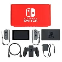Nintendo Switch - Video Game Console (Nintendo Switch本体 カラーカスタマイズ /Joy-Con(L/R)グレー/Joy-Conストラップ(L/R)グレー)