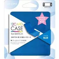 Nintendo Switch - Video Game Accessories - Case (カードケース12+2枚 ブルー)