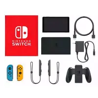 Nintendo Switch - Video Game Console (Nintendo Switch本体(有機ELモデル)カラーカスタマイズ/Joy-Con(L)ネオンブルー(R)ネオンオレンジ/Joy-Conストラップ：ブラック)