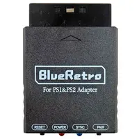 PlayStation 2 - Video Game Accessories (BlueRetro Wireless Controller Adapter For PS1/PS2(ブラック))