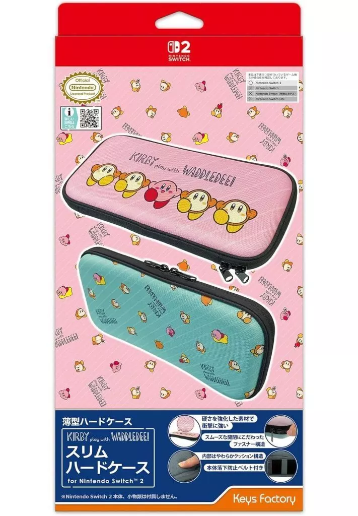 Nintendo Switch 2 - Video Game Accessories - Case - Kirby's Dream Land
