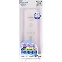 Wii - Video Game Accessories - Cover (Wii用コントローラ保護プロテクタ シリコングリップW for リモコン (ホワイト))