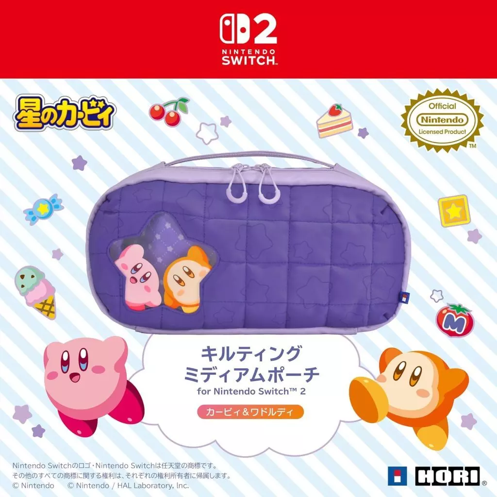 Nintendo Switch 2 - Video Game Accessories - Pouch - Kirby's Dream Land