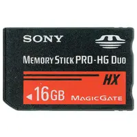PlayStation Portable - Video Game Accessories - Memory Stick (メモリースティック PRO-HG デュオ 16GB[MS-HX16B/T2])