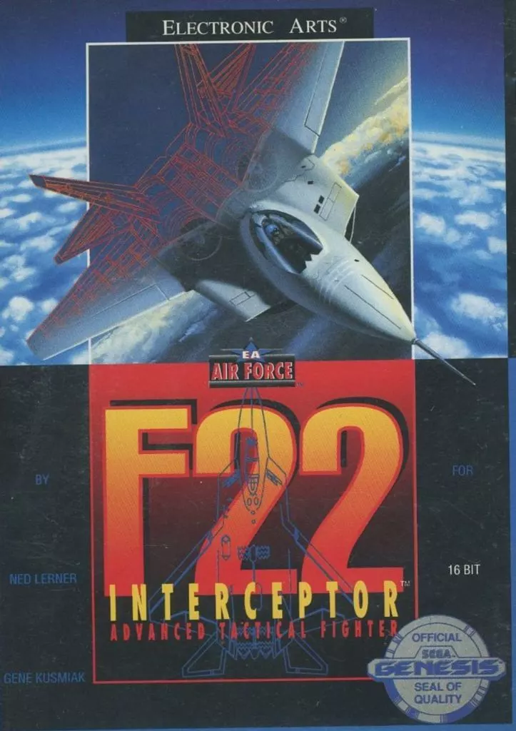 MEGA DRIVE - F-22 Interceptor
