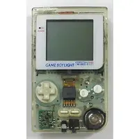GAME BOY - Video Game Console (ゲームボーイライト本体 スケルトン・ファミ通限定 MODEL-F02(ボックス版))