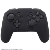 Nintendo Switch - Video Game Accessories - Cover (シリコンカバー High Grade ブラック(Switch用))