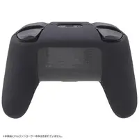 Nintendo Switch - Video Game Accessories - Cover (シリコンカバー High Grade ブラック(Switch用))