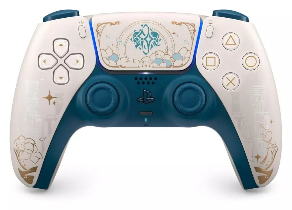 PlayStation 5 - Video Game Accessories - Game Controller (ワイヤレスコントローラー DualSense ”原神” リミテッドエディション)