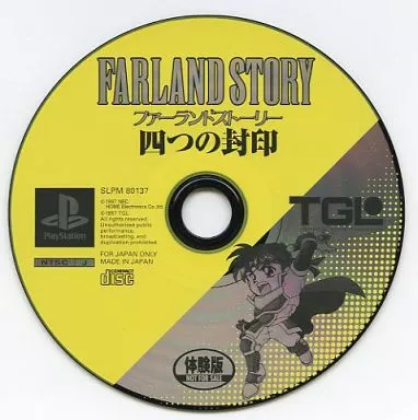 PlayStation - Game demo - Farland Story