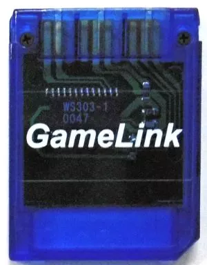 PlayStation - Video Game Accessories - Memory Card (メモリーカード(クリアブルー)ゲームリンク)