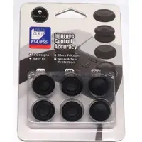 PlayStation 5 - Video Game Accessories - Game Controller - Thumb Grips (Skull ＆ Co. アナログスティックキャップfor PS5/PS4/Switch Pro Controller [TG005-BK])