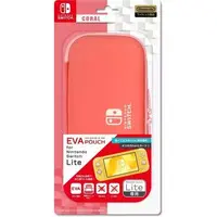 Nintendo Switch - Video Game Accessories - Pouch (EVAポーチ for Switch Lite コーラル (Switch Lite用))