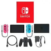 Nintendo Switch - Video Game Console (Nintendo Switch本体(有機ELモデル)カラーカスタマイズ/Joy-Con(L)ネオンブルー(R)ネオンピンク/Joy-Conストラップ：ネオンブルー/ネオンピンク)
