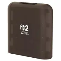 Nintendo Switch 2 - Video Game Accessories - Case (カードケース 24枚収納 for Nintendo Switch 2 (クリアブラック))