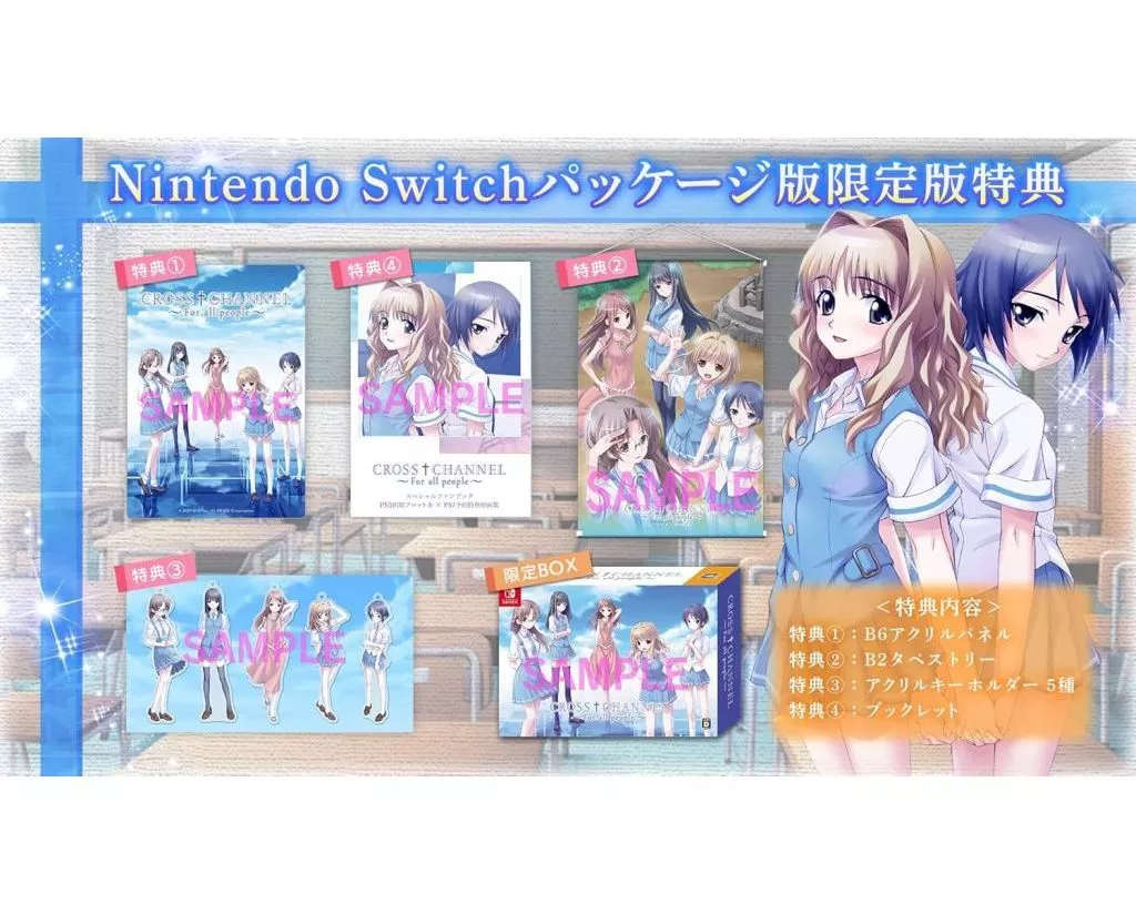 Nintendo Switch - CROSS CHANNEL (Limited Edition)