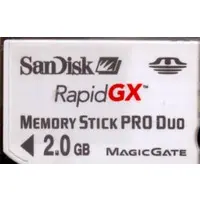 PlayStation Portable - Video Game Accessories - Memory Stick (サンディスク Rapid GX メモリースティック PRO デュオ 2.0GB [SDMSGX3-2048-J85])