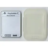 PlayStation 2 - Video Game Accessories - Memory Card (HORI メモリーカード8MB(メタリックシルバー))