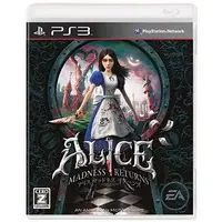 PlayStation 3 - Alice: Madness Returns