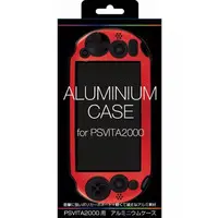 PlayStation Vita - Video Game Accessories (PSVita2000用 アルミニウムケース (レッド))