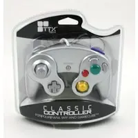Wii - Video Game Accessories - Game Controller (CLASSIC CONTROLLER FOR Wii/GAMECUBE シルバー)