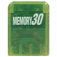 PlayStation - Video Game Accessories - Memory Card (メモリー30(エメラルド))