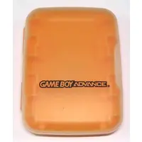 GAME BOY ADVANCE - Video Game Accessories - Case (ゲームボーイアドバンス カートリッジ収納ケース (オレンジ))