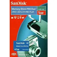 PlayStation Portable - Video Game Accessories - Memory Stick (サンディスク メモリースティック Pro デュオ 1GB[SDMSPD-1024-J61])