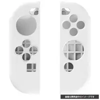 Nintendo Switch - Video Game Accessories - Joy-Con Cover (ジョイコングリップカバー ホワイト (Switch/Switch 有機EL用))