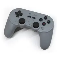 Nintendo Switch 2 - Video Game Accessories - Game Controller (8BitDo Pro2 Bluetooth gamepad(HALL EFFECT/Gray)[Gray-80GL])