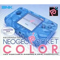 NEOGEO POCKET - Video Game Console (ネオ・ジオポケットカラー本体 カモフラージュブルー)