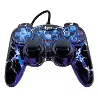 PlayStation 2 - Video Game Accessories - Game Controller (i.Glow Wired Controller with Rumble ブラック)