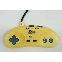 PC Engine - Video Game Accessories - Game Controller (BATTLE PAD バトルパッド(イエロー)[BT-BG1])