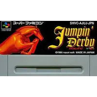 SUPER Famicom - Jumpin' Derby - No Box No Manual