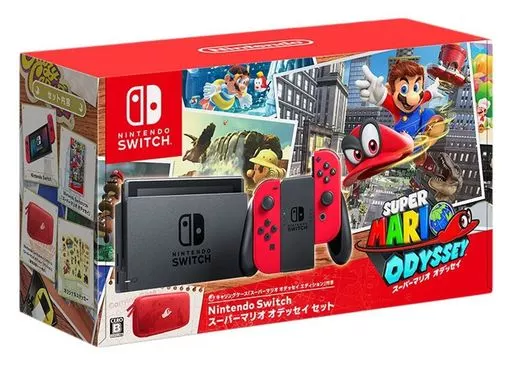 Nintendo Switch - Video Game Console - Super Mario Odyssey - No Box No Manual