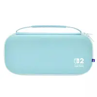 Nintendo Switch 2 - Video Game Accessories - Pouch (スリムハードポーチ プラス for Nintendo Switch 2 (パステルブルー))