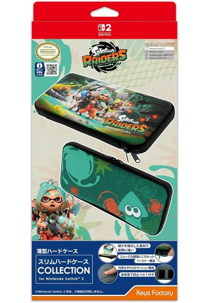 Nintendo Switch 2 - Video Game Accessories - Case - Splatoon