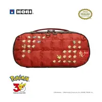 Nintendo Switch 2 - Video Game Accessories - Pouch (キルティングミディアムポーチ for Nintendo Switch2 Pixel -赤-)