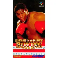 SUPER Famicom (RIDDICK BOWE BOXING)